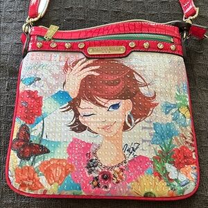 Nicole Lee Vibrant Illustrated Crossbody Bag